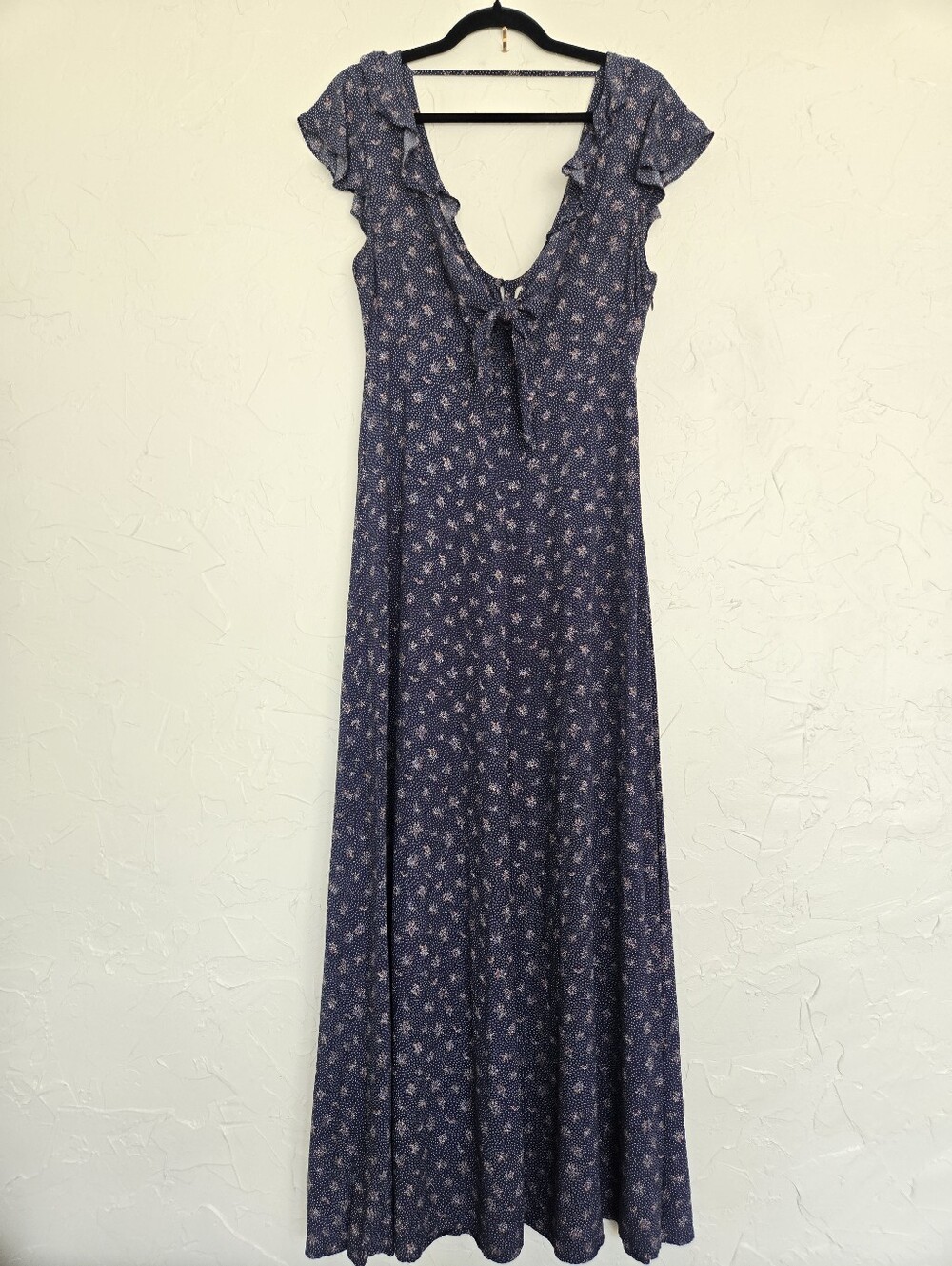 Auguste the Label Blue Floral Tied Bust Jasmine Dress, 8 - Picture 6 of 14
